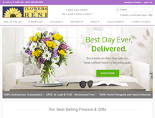 Tablet Screenshot of flowersbyreni.com